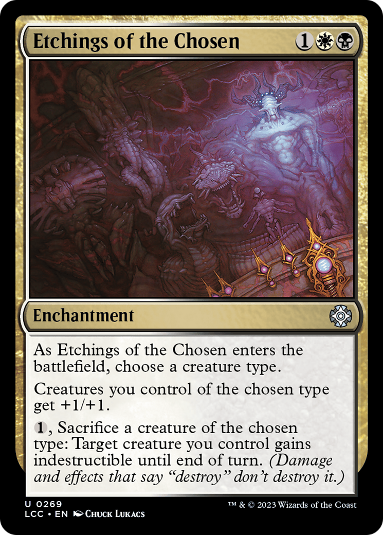 Etchings of the Chosen [The Lost Caverns of Ixalan Commander] MTG Single Magic: The Gathering | Red Claw Gaming