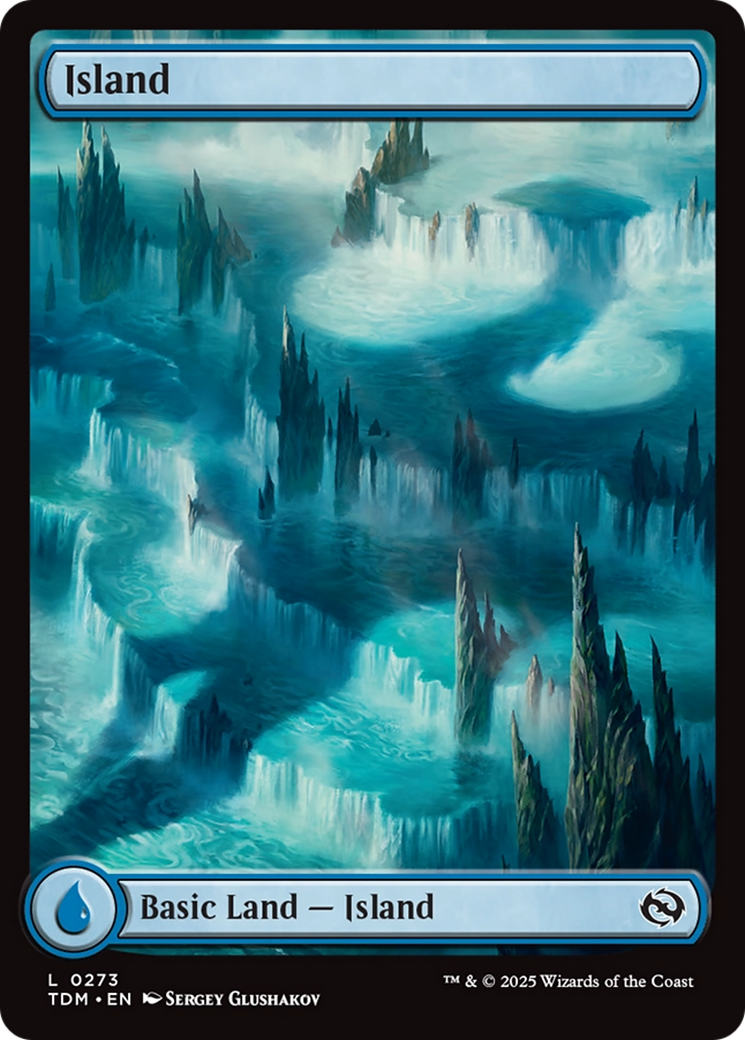Island (0273) [Tarkir: Dragonstorm] MTG Single Magic: The Gathering | Red Claw Gaming