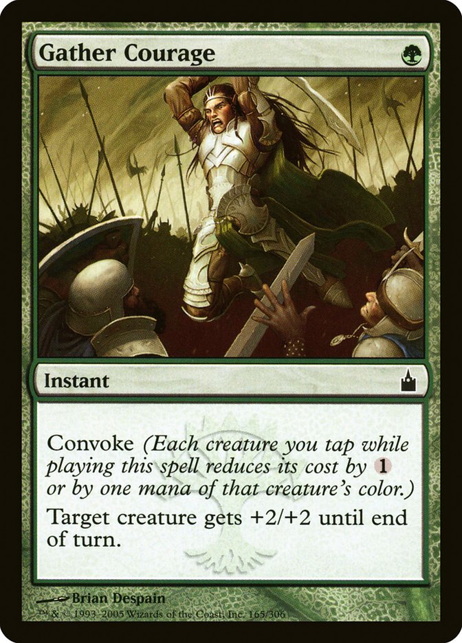 Gather Courage [Ravnica: City of Guilds] MTG Single Magic: The Gathering | Red Claw Gaming