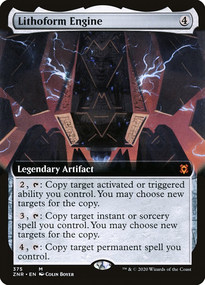 Lithoform Engine (Extended Art) [Zendikar Rising] MTG Single Magic: The Gathering | Red Claw Gaming