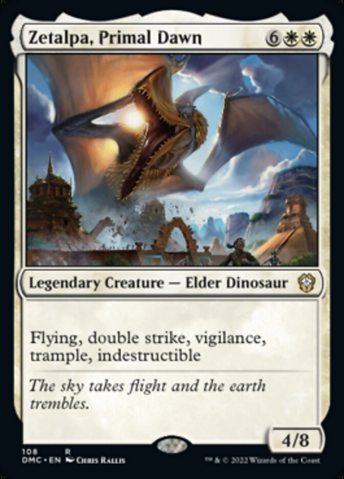 Zetalpa, Primal Dawn [Dominaria United Commander] MTG Single Magic: The Gathering | Red Claw Gaming
