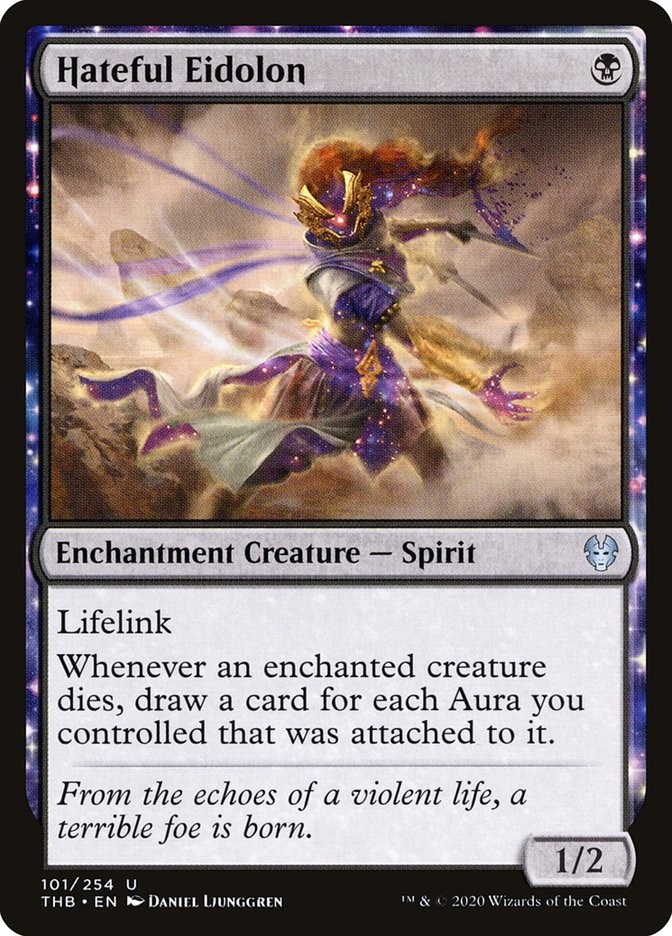 Hateful Eidolon [Theros Beyond Death] MTG Single Magic: The Gathering | Red Claw Gaming