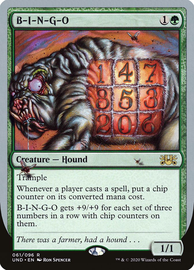B-I-N-G-O [Unsanctioned] MTG Single Magic: The Gathering | Red Claw Gaming