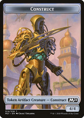 Beast // Construct Double-Sided Token [Core Set 2021 Tokens] MTG Single Magic: The Gathering | Red Claw Gaming