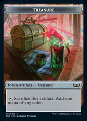 Treasure (015) // Copy Double-Sided Token [Streets of New Capenna Tokens] MTG Single Magic: The Gathering | Red Claw Gaming