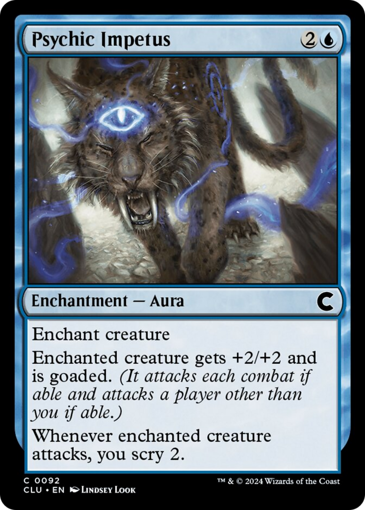 Psychic Impetus [Ravnica: Clue Edition] MTG Single Magic: The Gathering | Red Claw Gaming