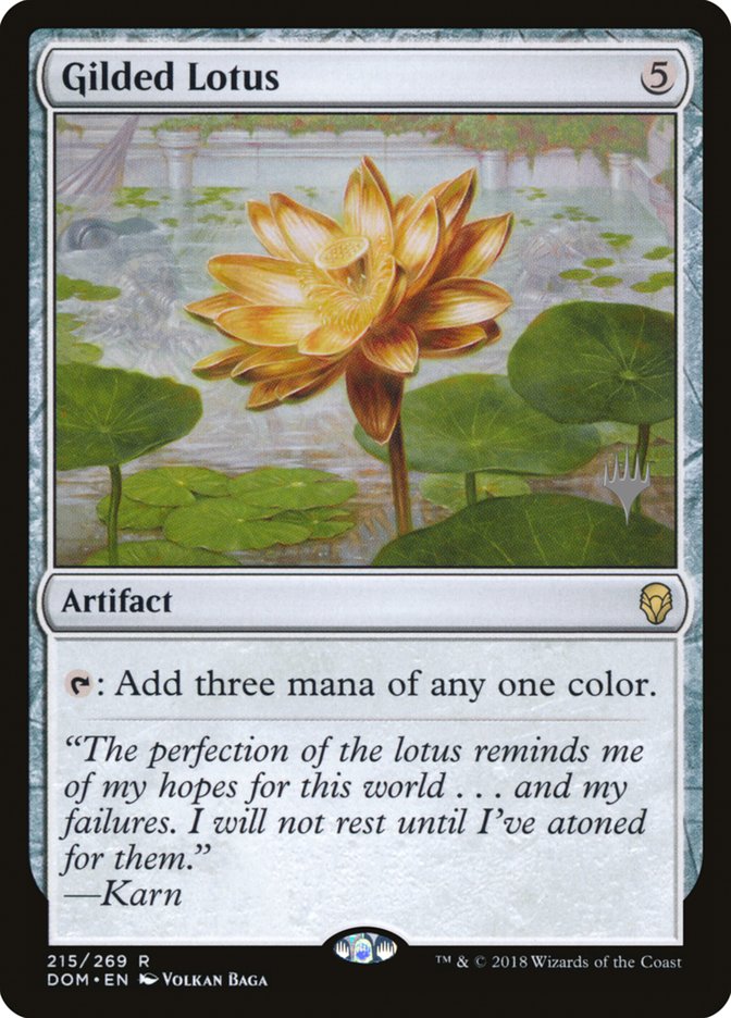 Gilded Lotus (Promo Pack) [Dominaria Promos] MTG Single Magic: The Gathering | Red Claw Gaming