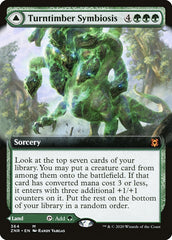Turntimber Symbiosis // Turntimber, Serpentine Wood (Extended Art) [Zendikar Rising] MTG Single Magic: The Gathering | Red Claw Gaming
