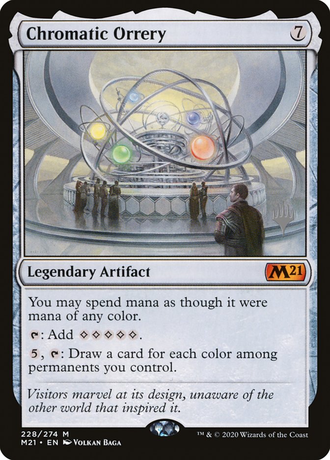 Chromatic Orrery (Promo Pack) [Core Set 2021 Promos] MTG Single Magic: The Gathering | Red Claw Gaming