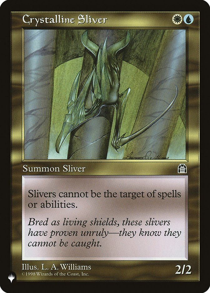 Crystalline Sliver [The List] MTG Single Magic: The Gathering | Red Claw Gaming