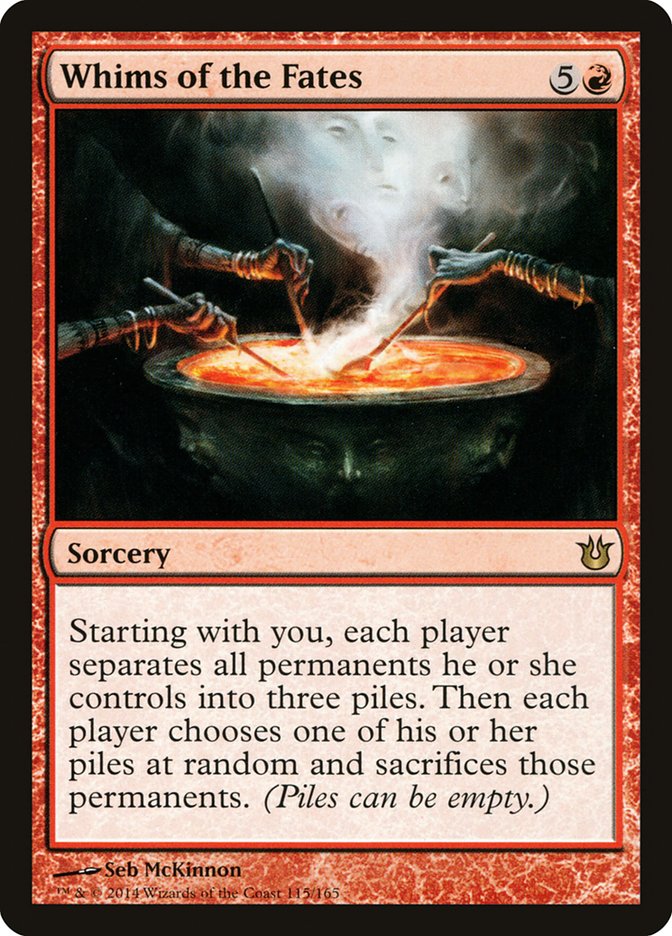 Whims of the Fates [Born of the Gods] MTG Single Magic: The Gathering | Red Claw Gaming