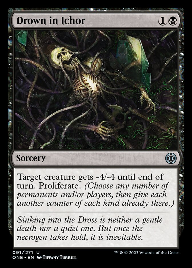 Drown in Ichor [Phyrexia: All Will Be One] MTG Single Magic: The Gathering | Red Claw Gaming