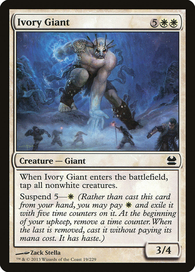 Ivory Giant [Modern Masters] MTG Single Magic: The Gathering | Red Claw Gaming