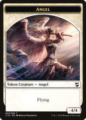 Manifest // Angel Double-Sided Token [Commander 2018 Tokens] MTG Single Magic: The Gathering | Red Claw Gaming