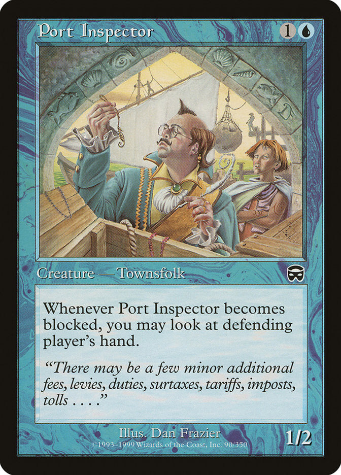 Port Inspector [Mercadian Masques] MTG Single Magic: The Gathering | Red Claw Gaming