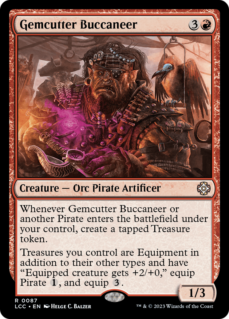 Gemcutter Buccaneer [The Lost Caverns of Ixalan Commander] MTG Single Magic: The Gathering | Red Claw Gaming