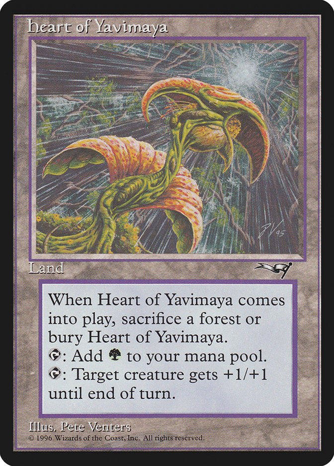 Heart of Yavimaya [Alliances] MTG Single Magic: The Gathering | Red Claw Gaming