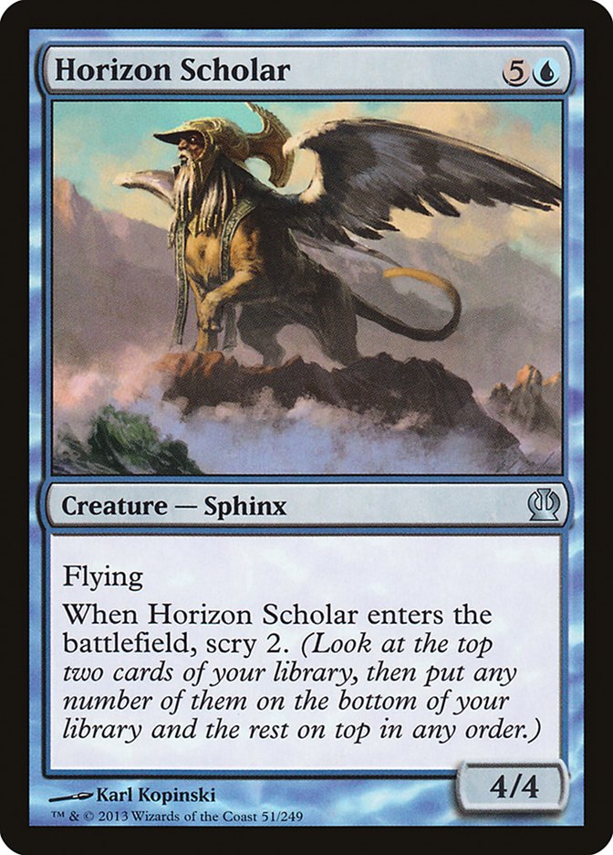 Horizon Scholar [Theros] MTG Single Magic: The Gathering | Red Claw Gaming