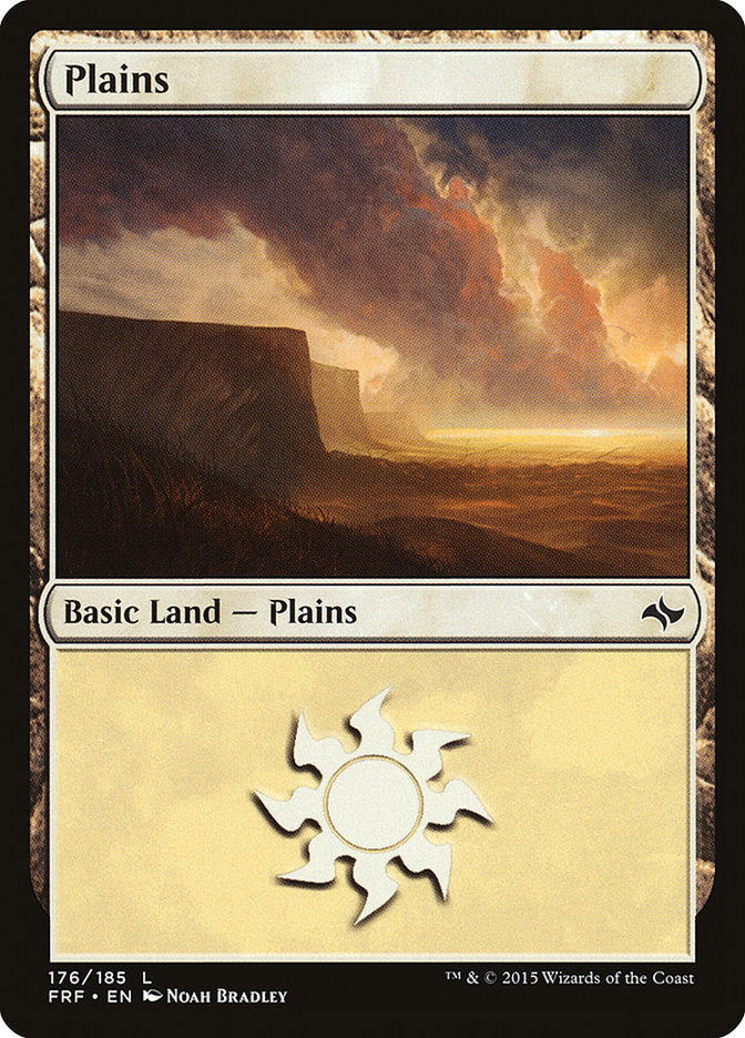 Plains (176) [Fate Reforged] MTG Single Magic: The Gathering | Red Claw Gaming