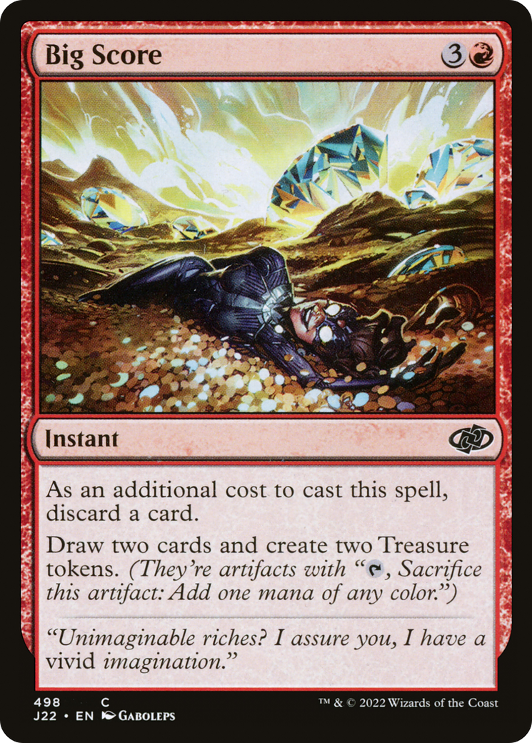 Big Score [Jumpstart 2022] MTG Single Magic: The Gathering | Red Claw Gaming