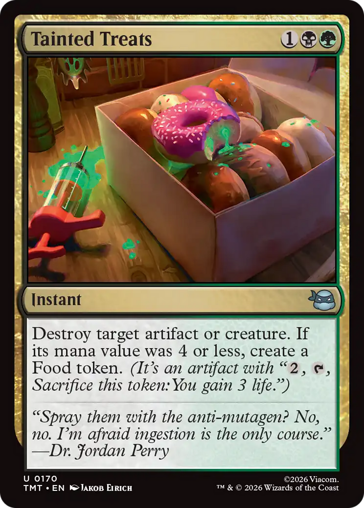 Tainted Treats [Teenage Mutant Ninja Turtles] MTG Single Magic: The Gathering | Red Claw Gaming