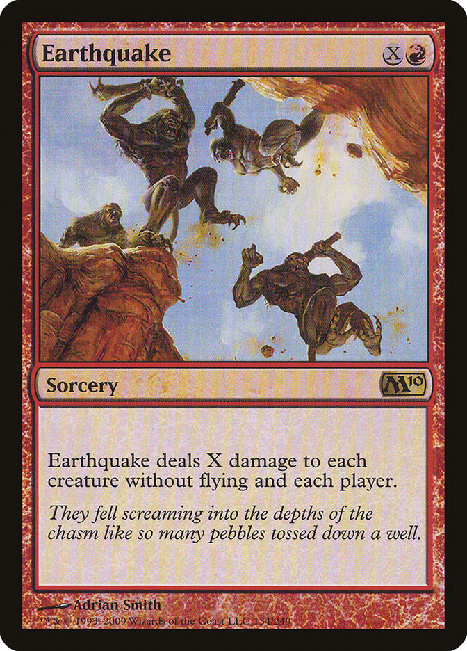 Earthquake [Magic 2010] MTG Single Magic: The Gathering | Red Claw Gaming