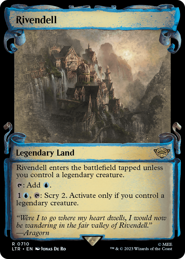 Rivendell [The Lord of the Rings: Tales of Middle-Earth Showcase Scrolls] MTG Single Magic: The Gathering | Red Claw Gaming