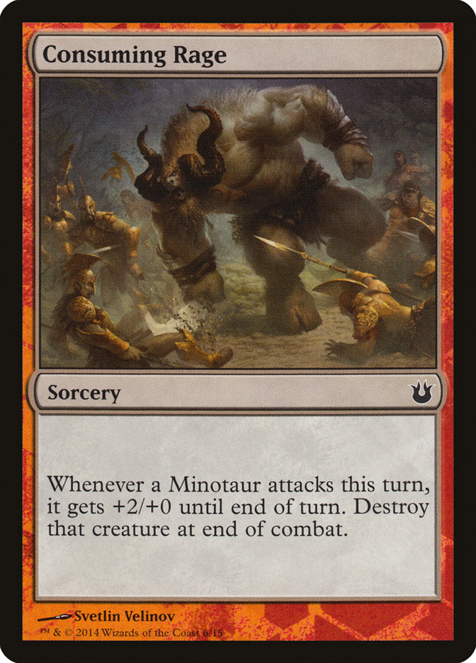 Consuming Rage [Born of the Gods Battle the Horde] MTG Single Magic: The Gathering | Red Claw Gaming
