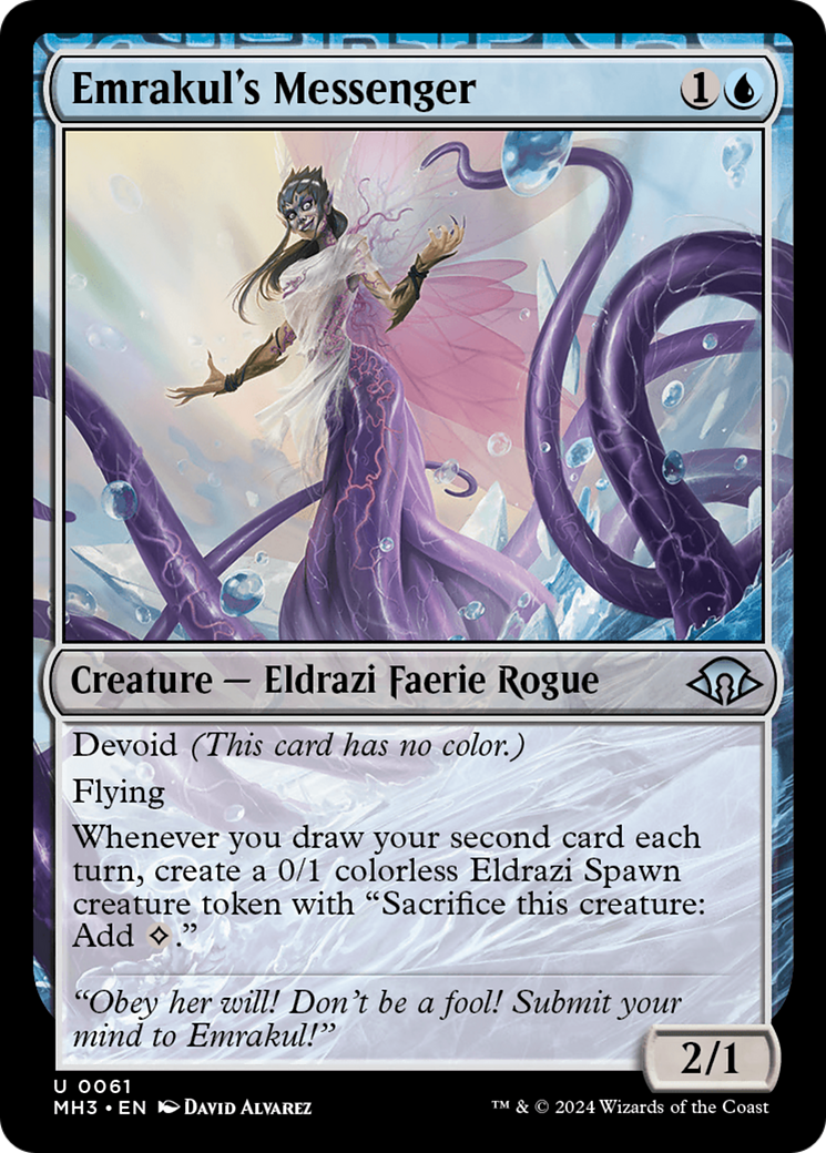 Emrakul's Messenger [Modern Horizons 3] MTG Single Magic: The Gathering    | Red Claw Gaming