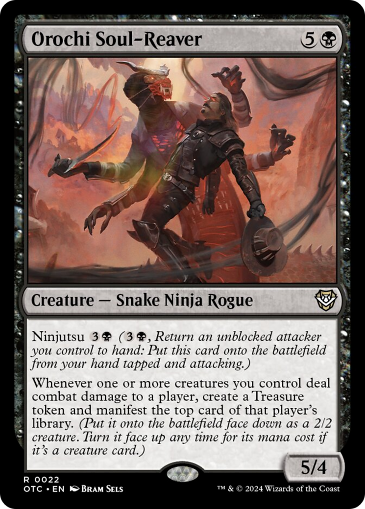 Orochi Soul-Reaver [Outlaws of Thunder Junction Commander] MTG Single Magic: The Gathering | Red Claw Gaming