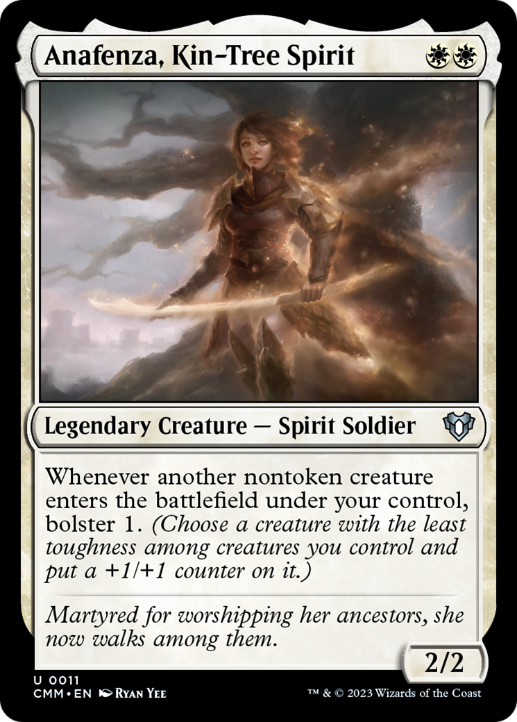 Anafenza, Kin-Tree Spirit [Commander Masters] MTG Single Magic: The Gathering | Red Claw Gaming