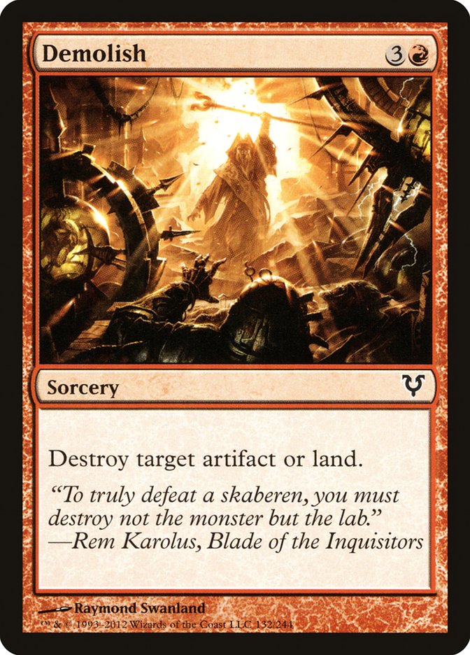 Demolish [Avacyn Restored] MTG Single Magic: The Gathering | Red Claw Gaming
