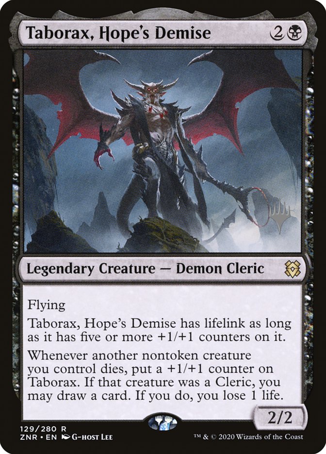 Taborax, Hope's Demise (Promo Pack) [Zendikar Rising Promos] MTG Single Magic: The Gathering | Red Claw Gaming