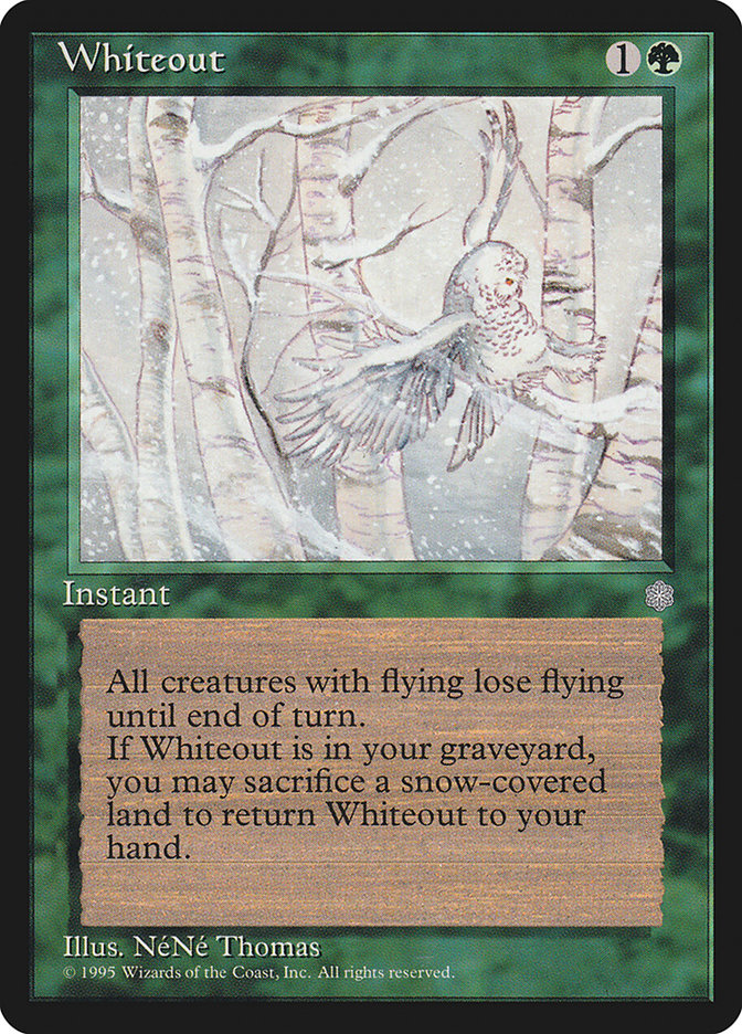 Whiteout [Ice Age] MTG Single Magic: The Gathering | Red Claw Gaming