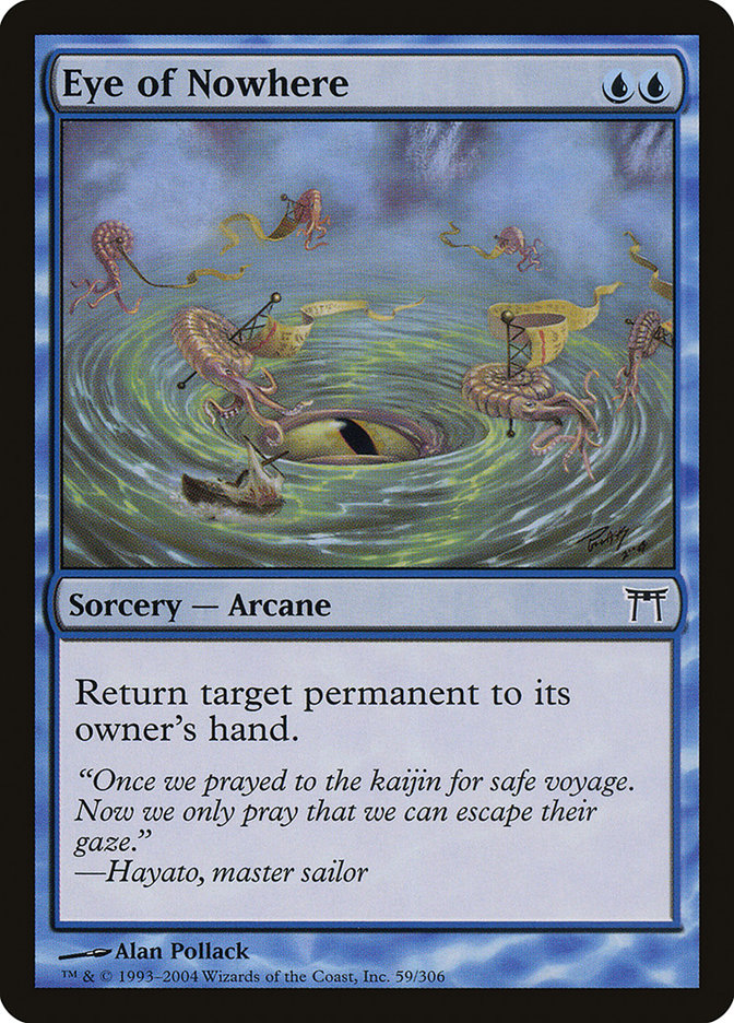 Eye of Nowhere [Champions of Kamigawa] MTG Single Magic: The Gathering | Red Claw Gaming