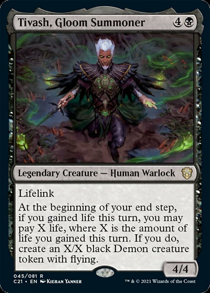 Tivash, Gloom Summoner [Commander 2021] MTG Single Magic: The Gathering | Red Claw Gaming