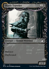 Shady Traveler // Stalking Predator (Showcase Equinox) [Innistrad: Midnight Hunt] MTG Single Magic: The Gathering | Red Claw Gaming