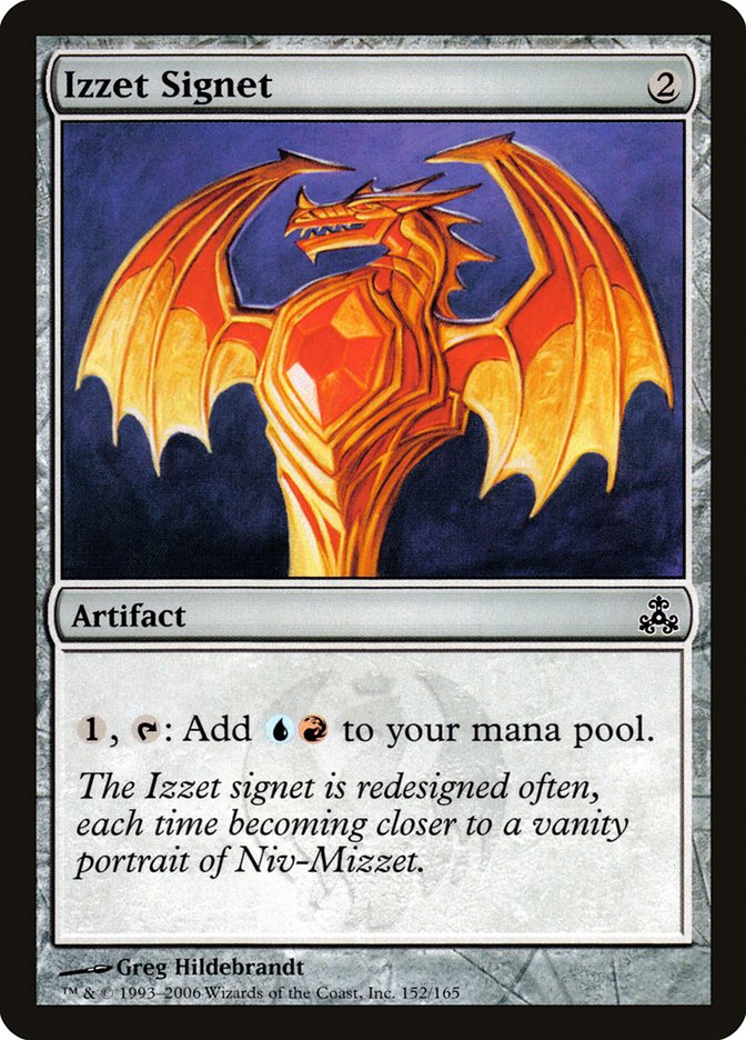 Izzet Signet [Guildpact] MTG Single Magic: The Gathering | Red Claw Gaming