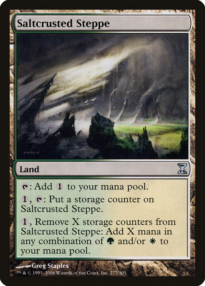 Saltcrusted Steppe [Time Spiral] MTG Single Magic: The Gathering | Red Claw Gaming