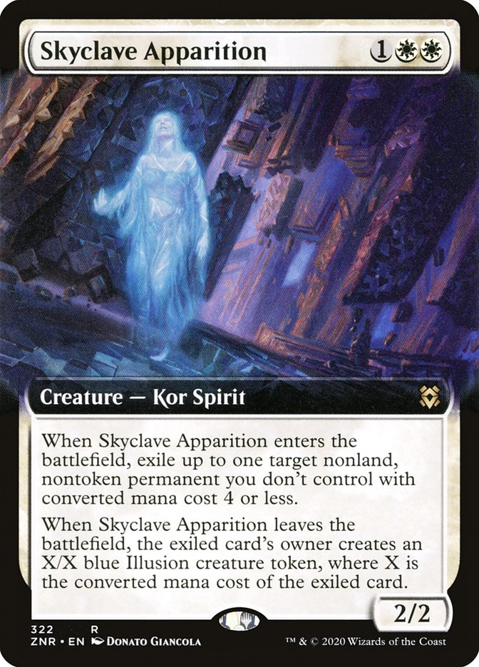 Skyclave Apparition (Extended Art) [Zendikar Rising] MTG Single Magic: The Gathering | Red Claw Gaming