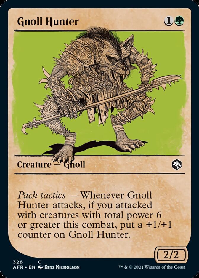 Gnoll Hunter (Showcase) [Dungeons & Dragons: Adventures in the Forgotten Realms] MTG Single Magic: The Gathering | Red Claw Gaming