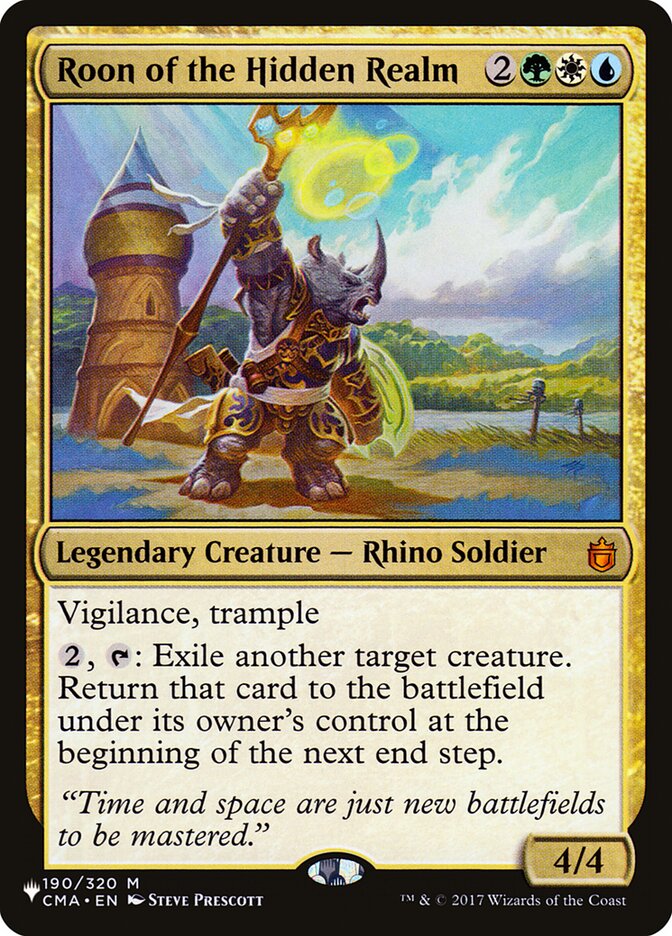 Roon of the Hidden Realm [The List] MTG Single Magic: The Gathering | Red Claw Gaming