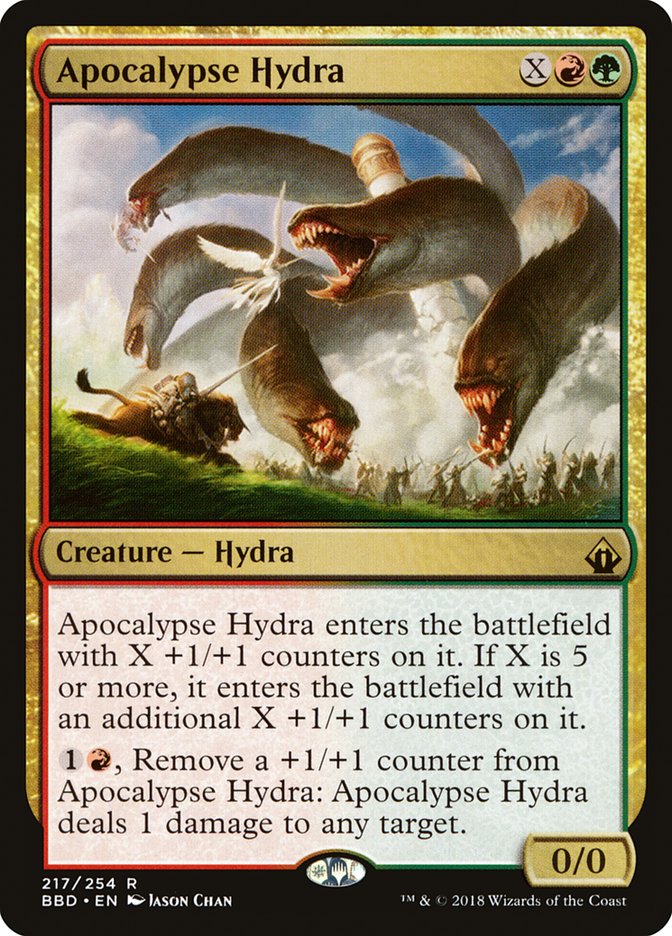 Apocalypse Hydra [Battlebond] MTG Single Magic: The Gathering | Red Claw Gaming
