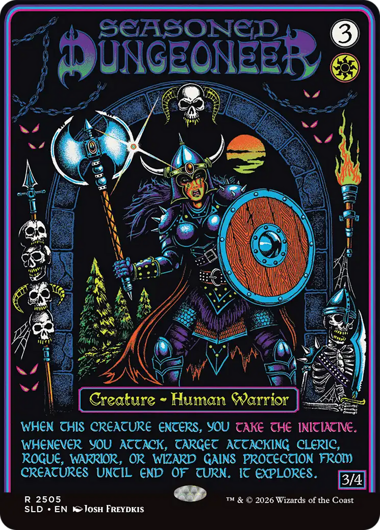 Seasoned Dungeoneer [Secret Lair Drop Series] MTG Single Magic: The Gathering | Red Claw Gaming