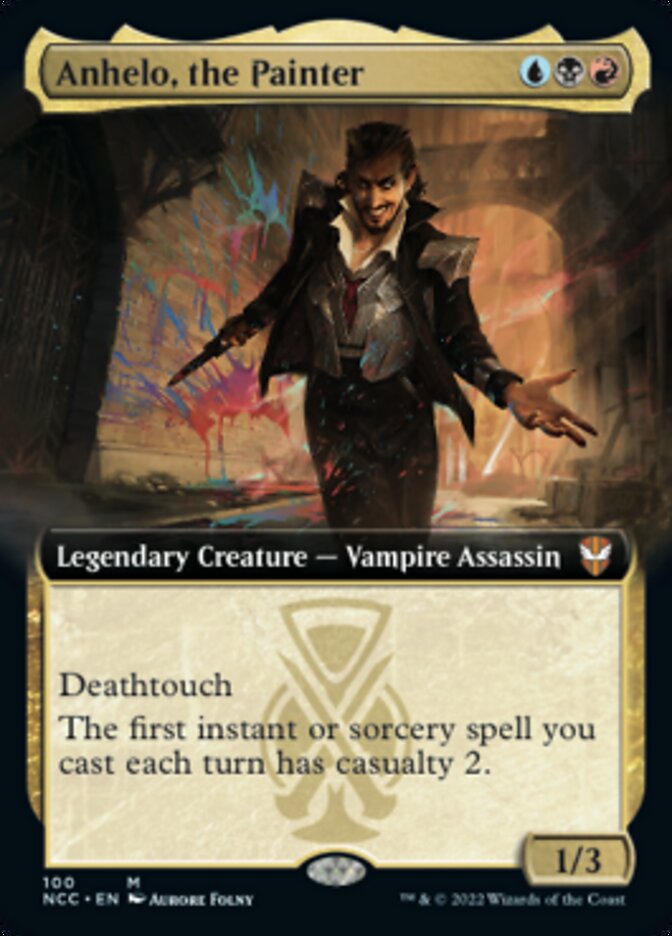 Anhelo, the Painter (Extended Art) [Streets of New Capenna Commander] MTG Single Magic: The Gathering | Red Claw Gaming
