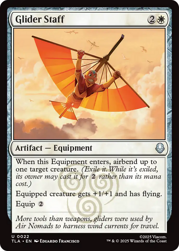 Glider Staff [Avatar: The Last Airbender] MTG Single Magic: The Gathering | Red Claw Gaming
