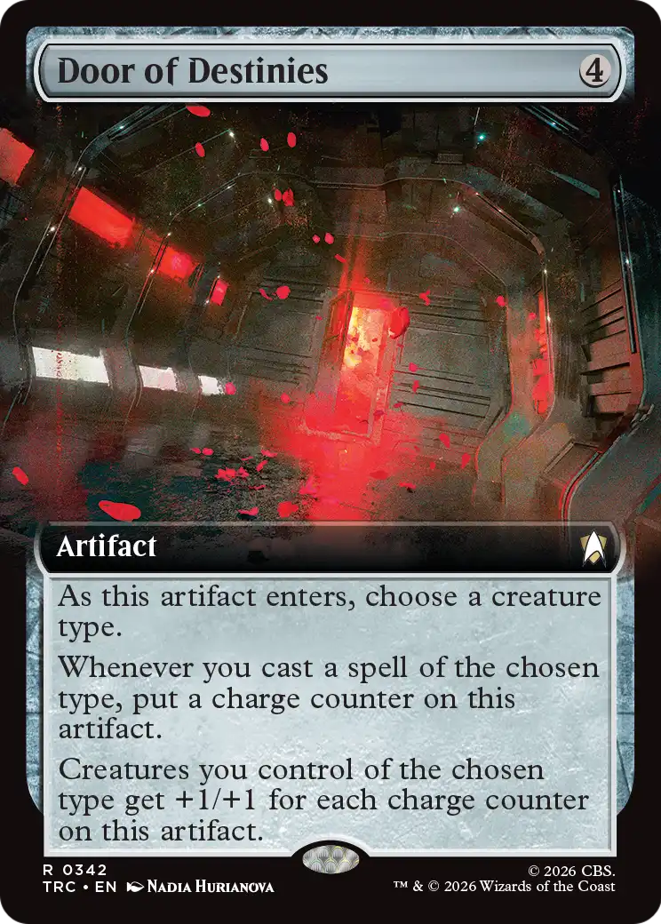 Door of Destinies (Extended Art) [Star Trek Commander] | Red Claw Gaming