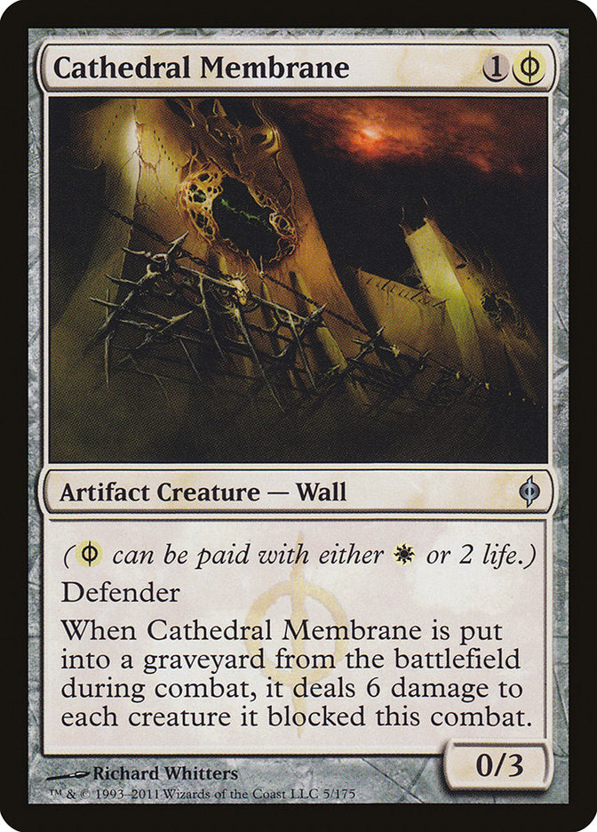 Cathedral Membrane [New Phyrexia] MTG Single Magic: The Gathering | Red Claw Gaming
