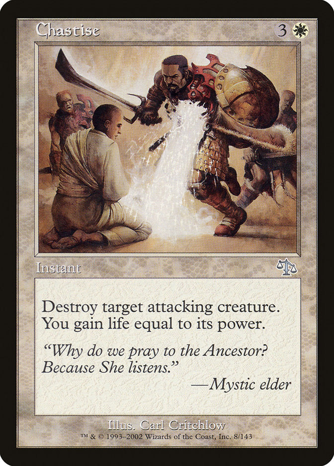 Chastise [Judgment] MTG Single Magic: The Gathering | Red Claw Gaming