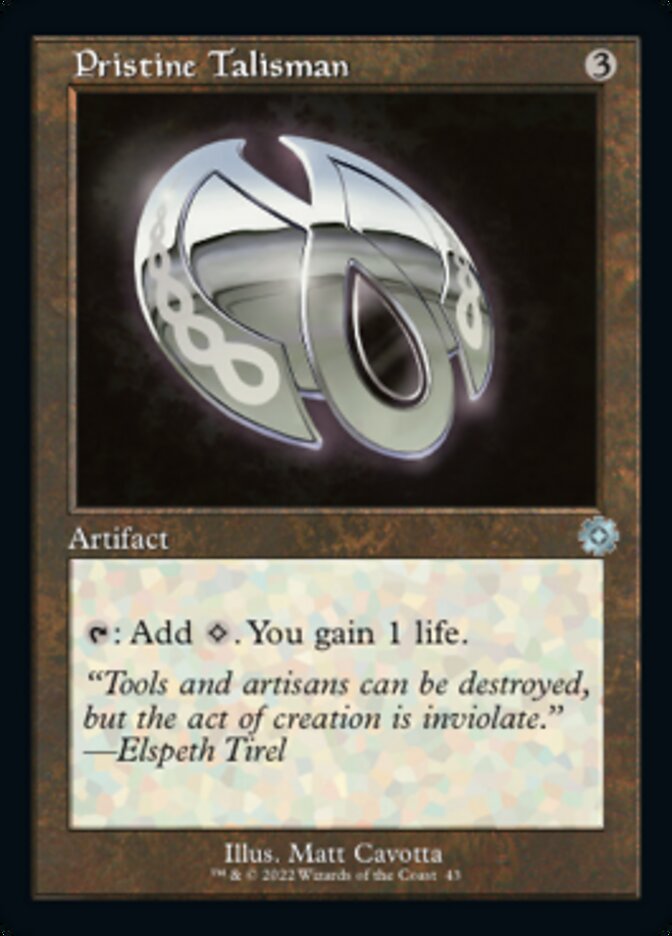 Pristine Talisman (Retro) [The Brothers' War Retro Artifacts] MTG Single Magic: The Gathering | Red Claw Gaming